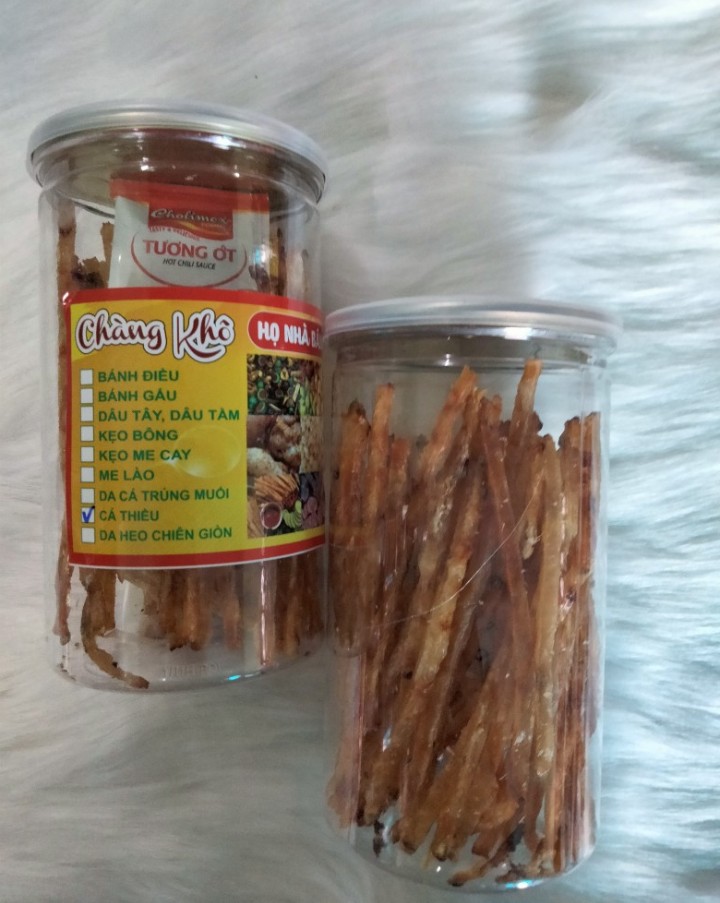 (ĂN LÀ GHIỀN) 200g CÁ THIỀU QUE