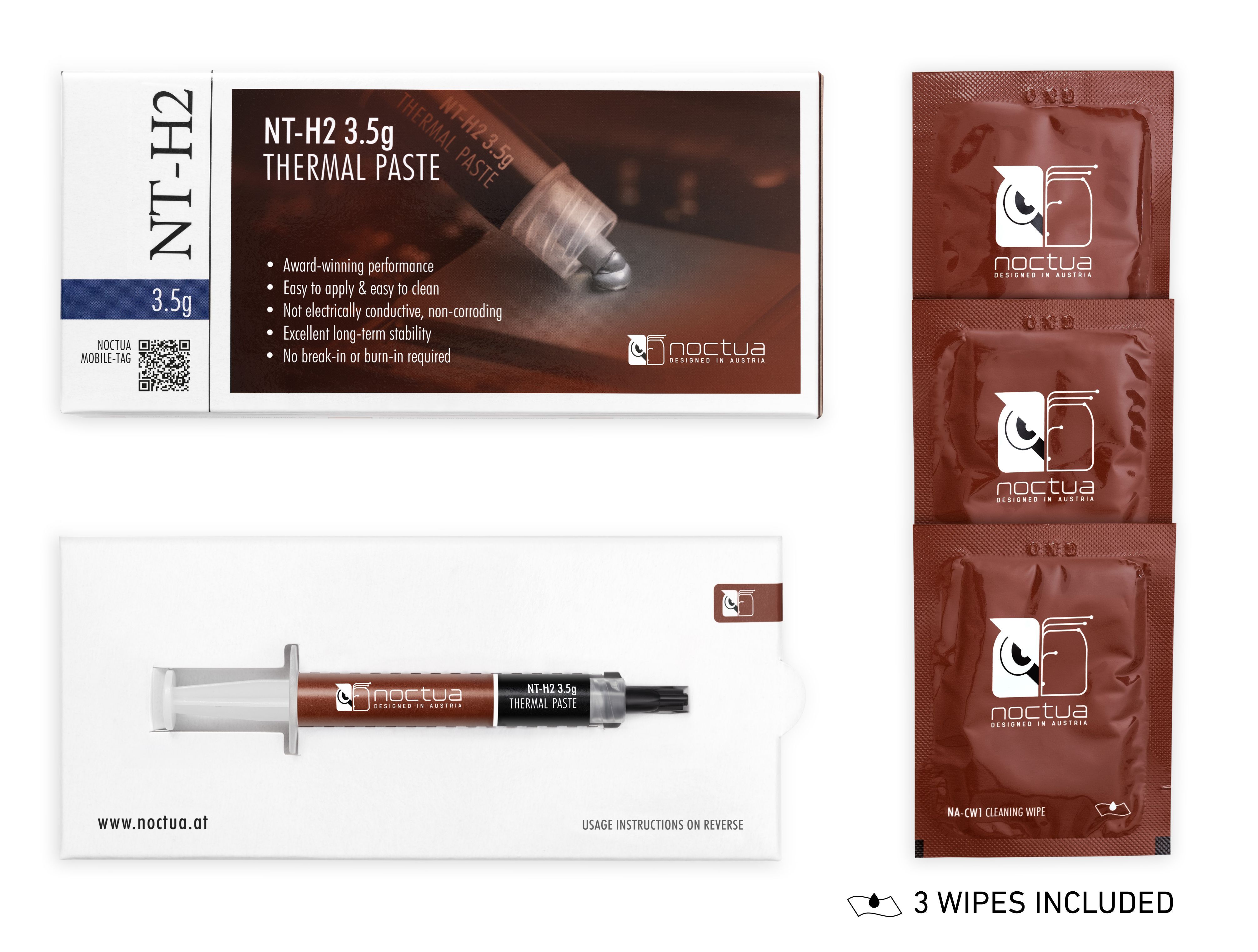 Keo tản nhiệt noctua nt-h1 | nt-h2 thermal paste - chính hãng