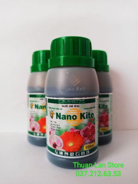Thuốc Trừ Bệnh Nano Kito 2,6SL chai 100ml