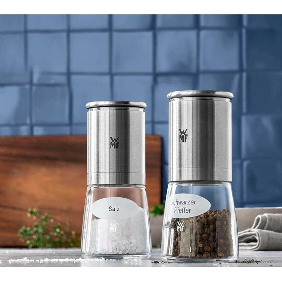 Set đựng xay muối, tiêu, dầu mắm WMF Deluxe
