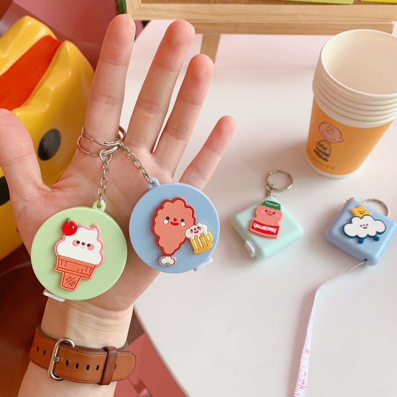 Thước Dây Cuộn Tiện Lợi Thú Cute