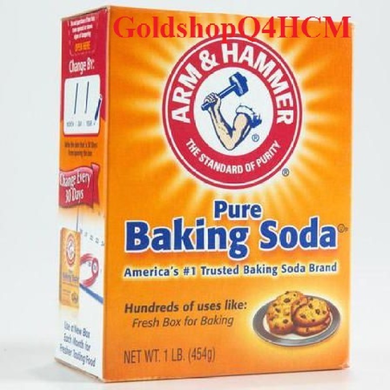 (HCM, HSD 2023) Baking soda Mỹ 454g