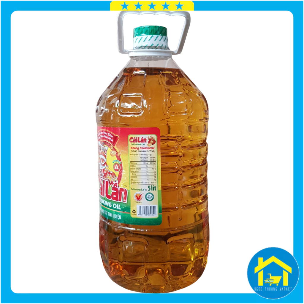 Dầu ăn, Dầu Cái Lân chai 5 lít