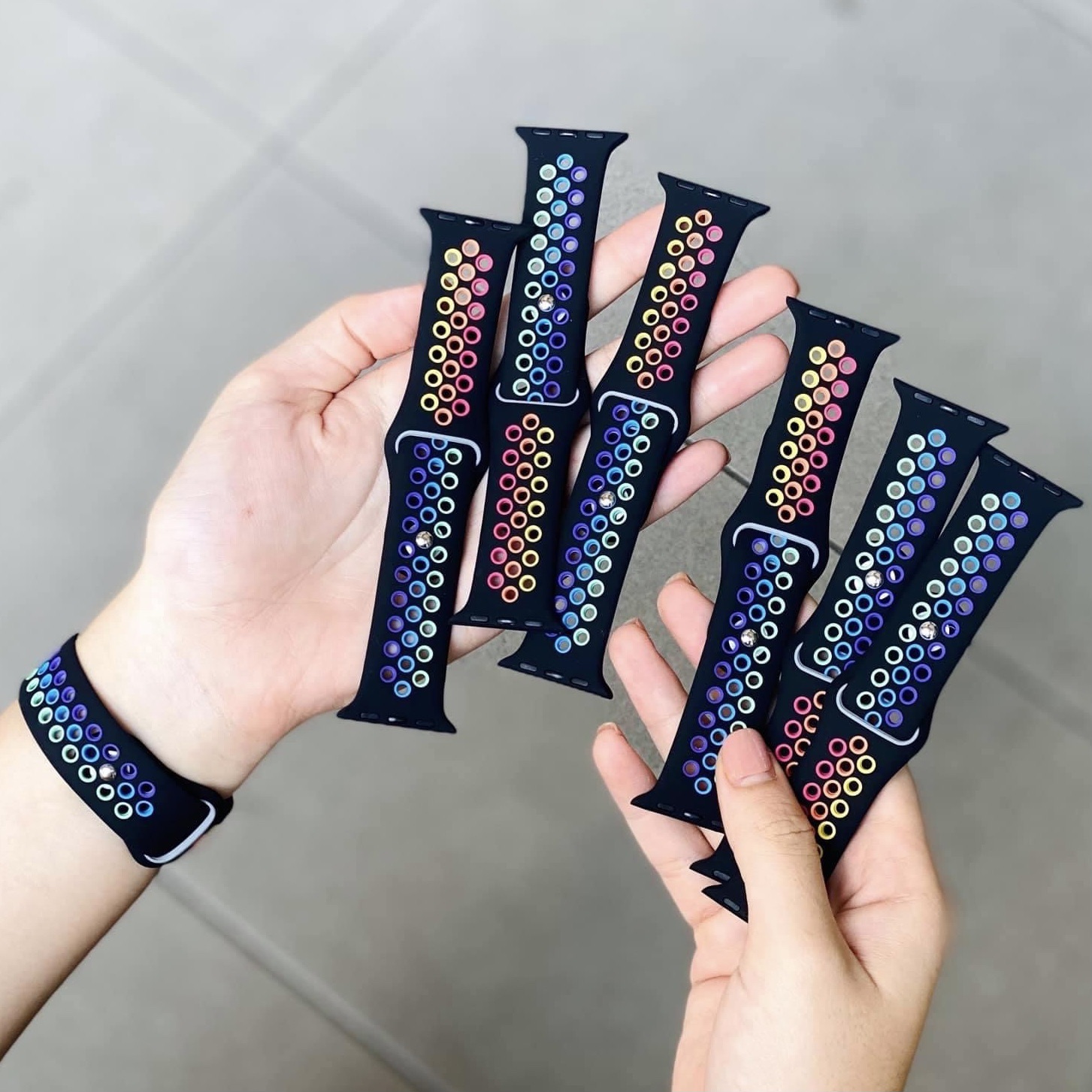 Dây Silicone thể thao cho Apple Watch