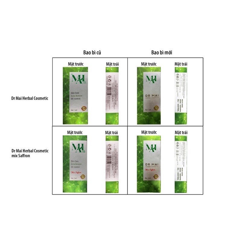 Dr Mai, Serum sạch mụn Dr Mai 6ml, lựa chọn hoàn hảo cho làn da mụn