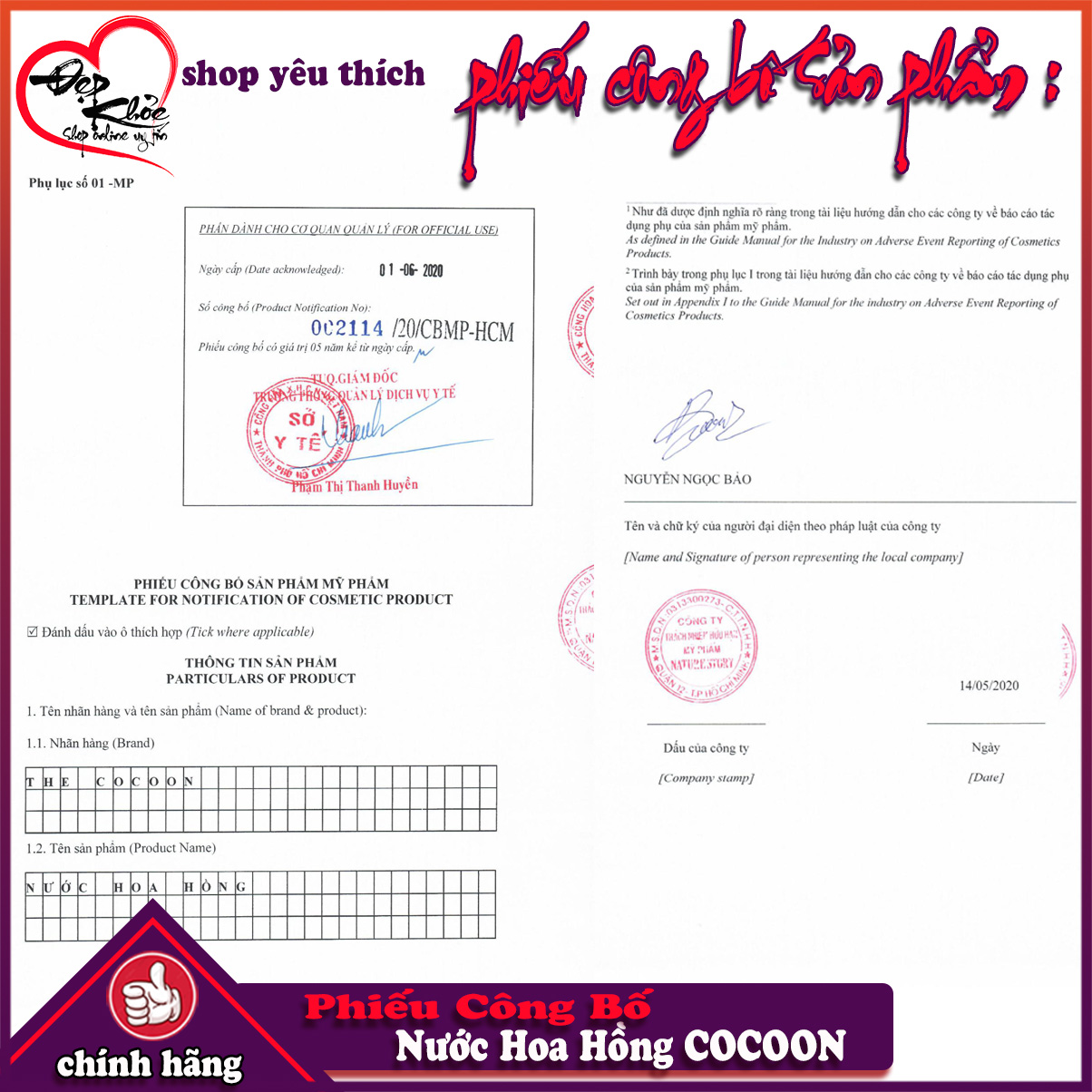 [HCM]Nước Hoa Hồng Cấp Ẩm Cho Da COCOON 140ml (rose water toner)