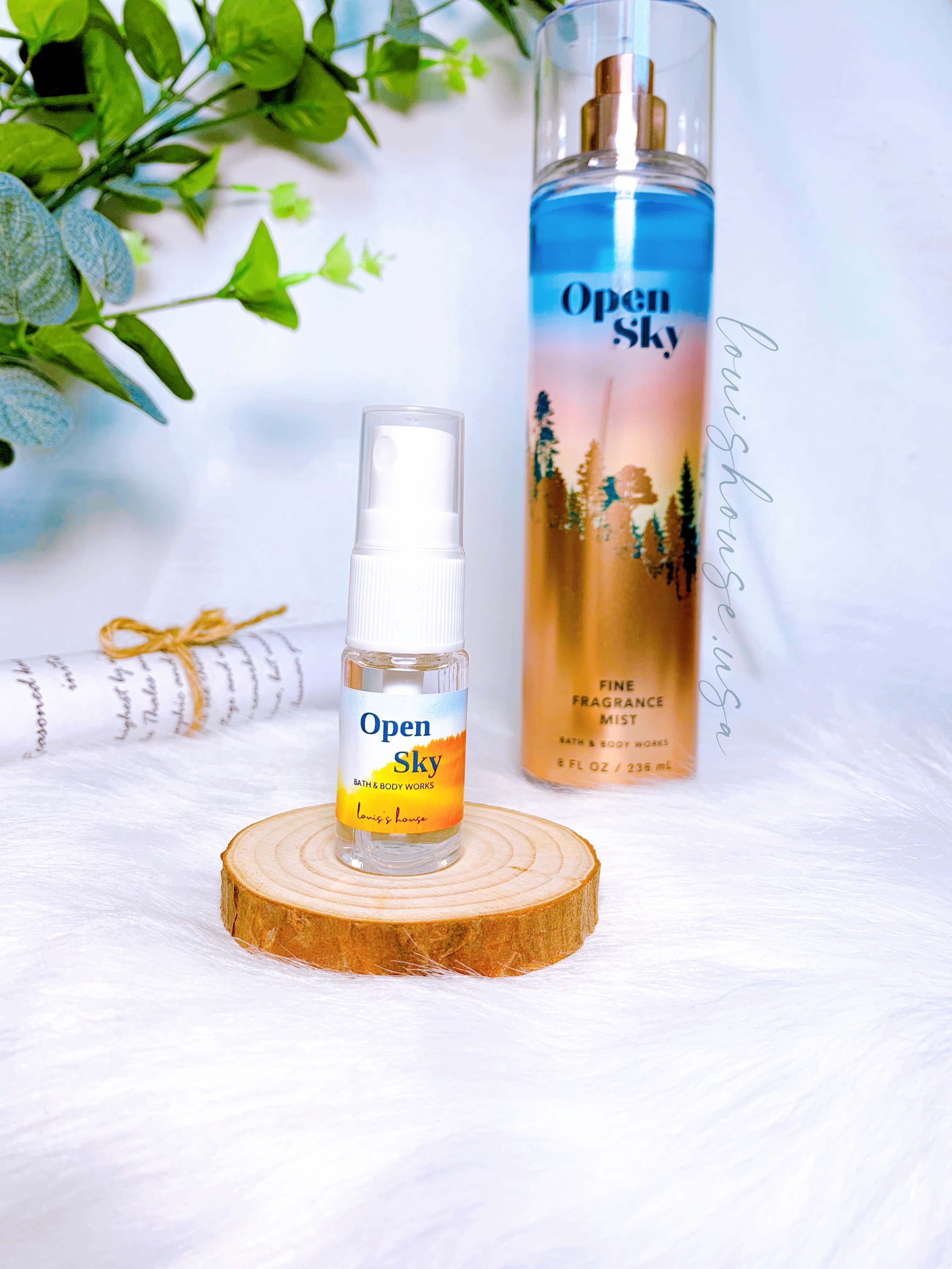 [ Mini 10ml & 36ml ] OPEN SKY - Xịt thơm toàn thân Bath & Body Works Mỹ
