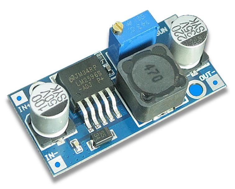 Mạch nguồn hạ áp DC-DC 3A LM2596 ADJ