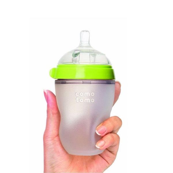 Bình sữa Comotomo 250ml (Xanh) - Hàng phân phối chính thức