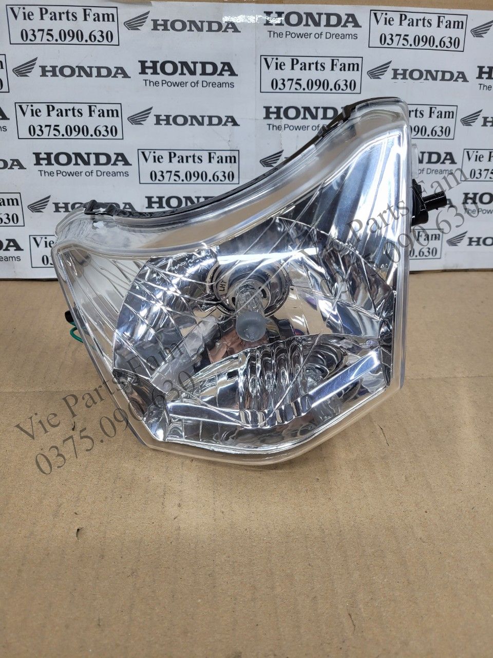 Đèn pha honda wave a100, rs100, s100, wave cá 100, wave rồng 100 hàng cao cấp