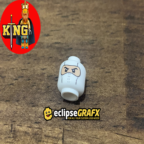 Balaclava - v3 - white - lt flesh phụ kiện đồ chơi lego