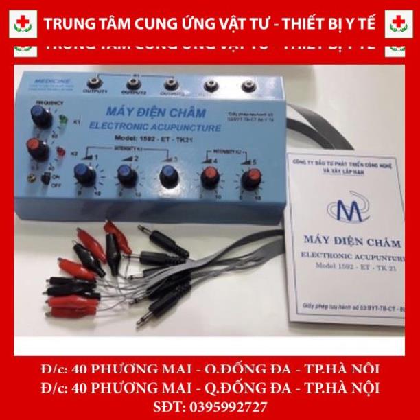 Máy điện châm Việt Nam 5 cọc 10 kim