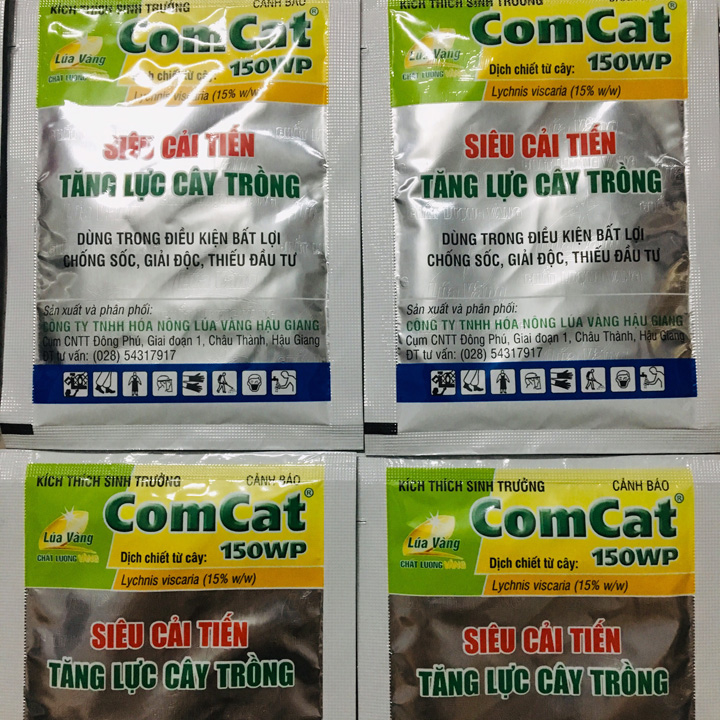 ComCat 150WP- Giúp ra hoa, ra rễ, chống đỗ ngã (gói 5gr)