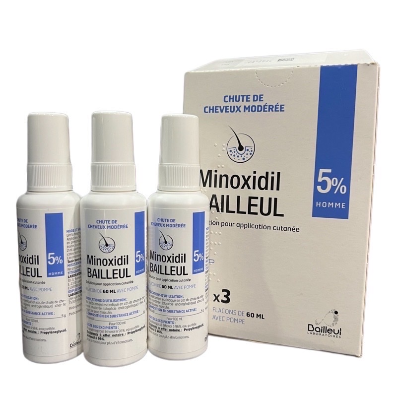 Tinh dầu kích thích Mọc Tóc trị hói đầu rụng tóc lâu năm Minoxidil 5  Kirkland