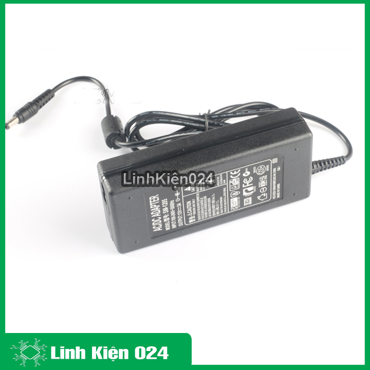 Nguồn adapter 12v 5a 5.5 x 2.1mm zin