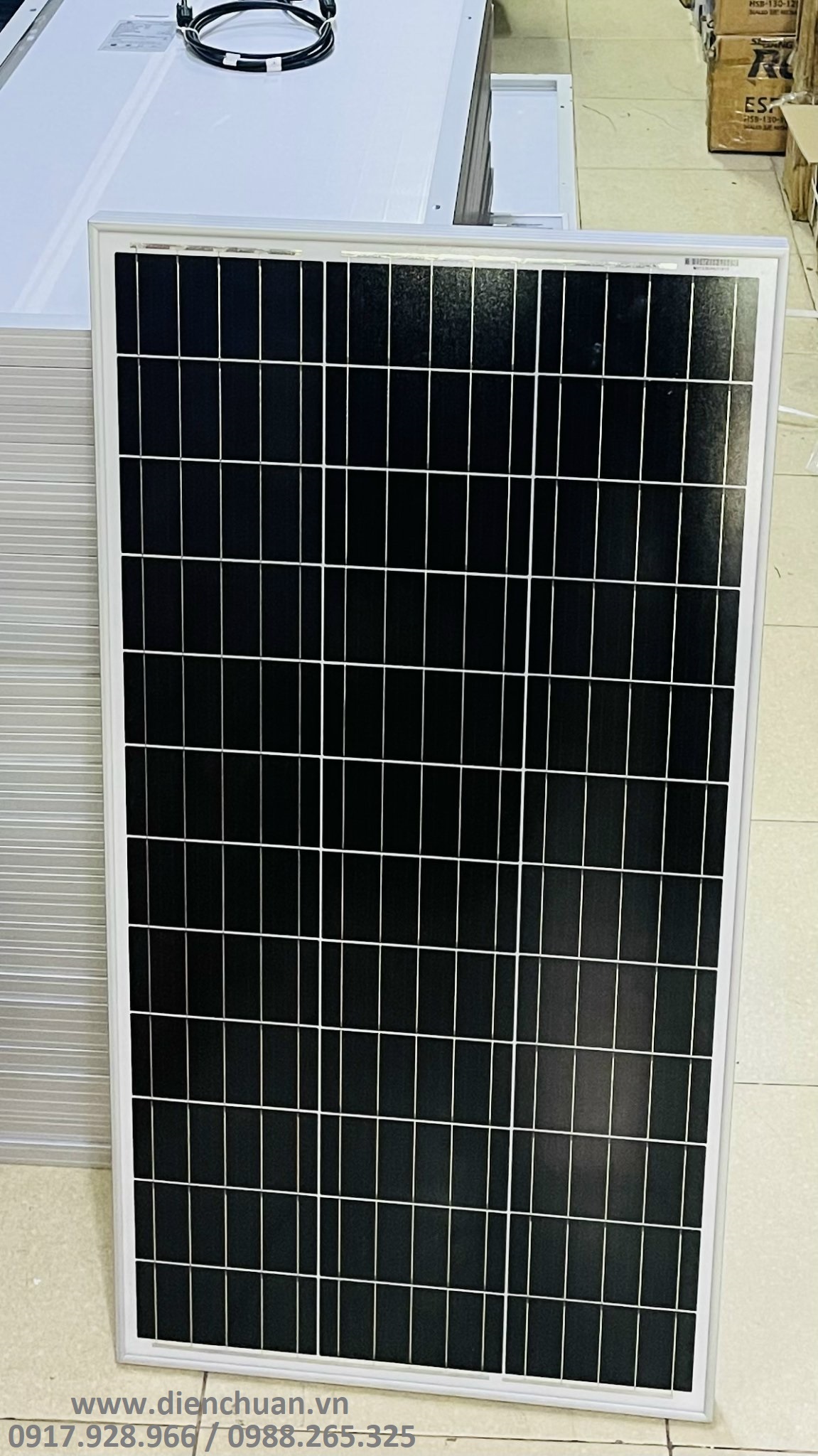 Tấm pin năng lượng mặt trời mono 100W hiệu xuất cao