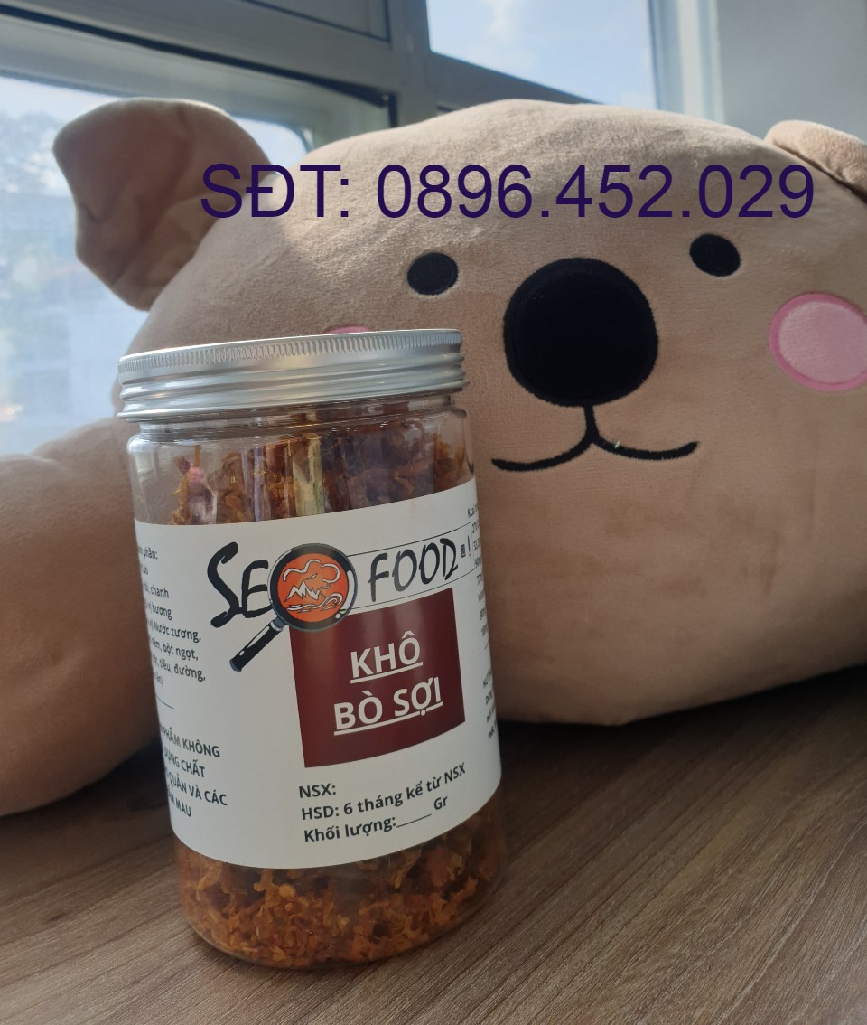 Khô bò sợi Phú Yên-Ăn vặt ngon