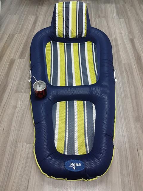 [HCM]Phao dựa bơm hơi Aqua