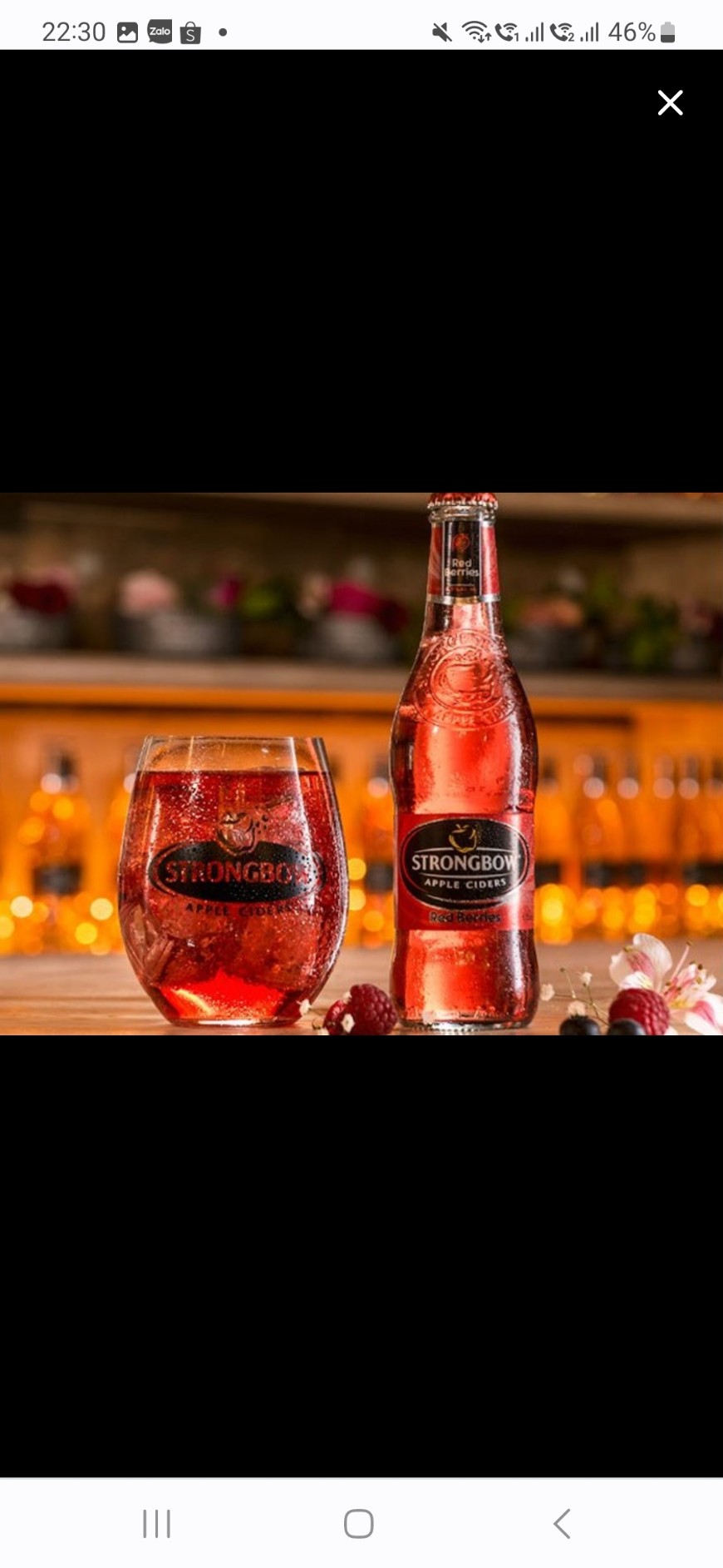 Ly cà phê trứng muối 250ml Strongbow