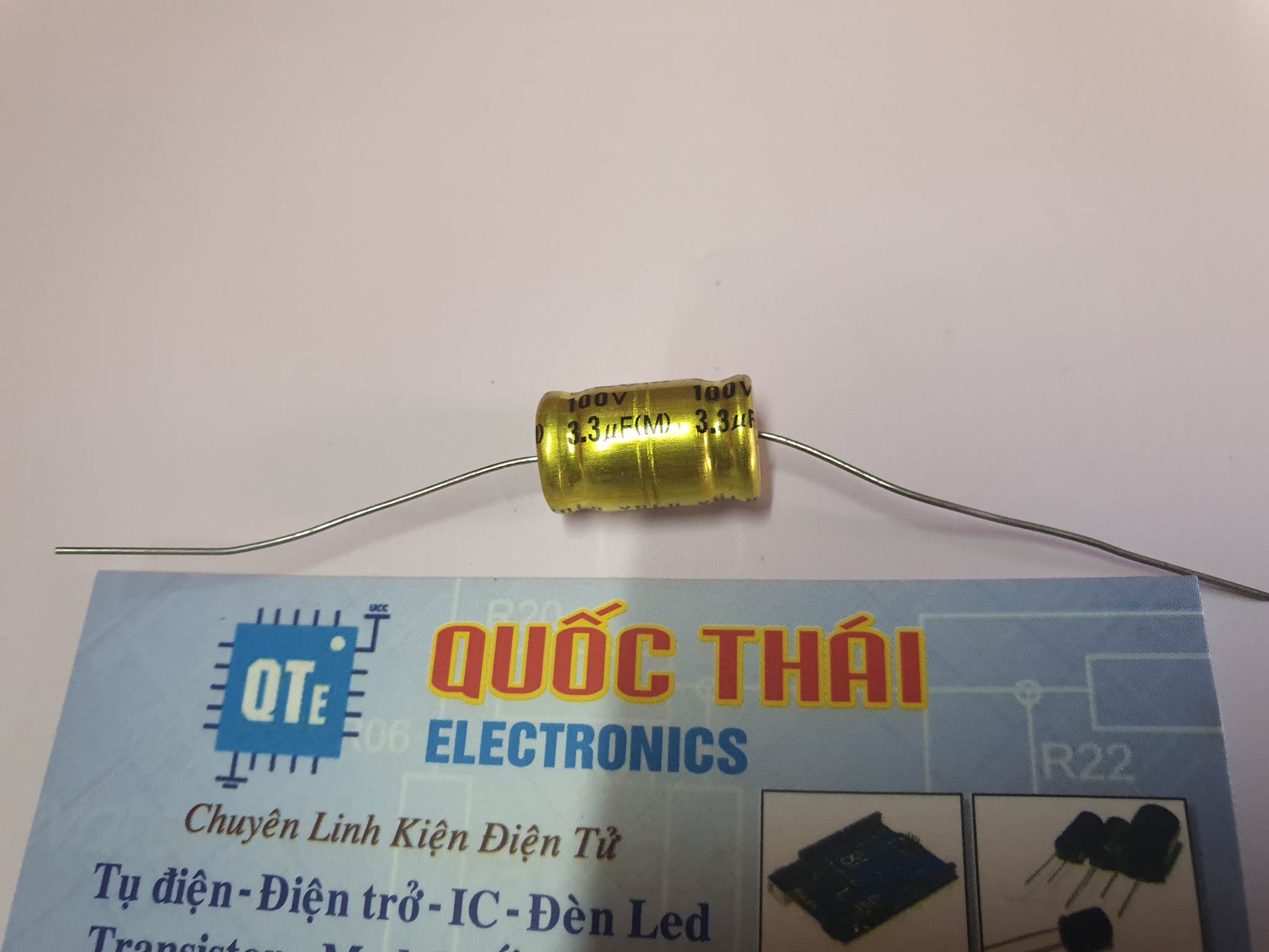 Tụ cản loa trung không phân cực 3,3uf / 100v