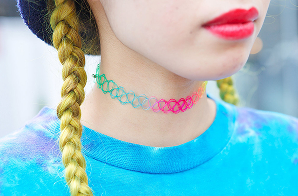[HCM]Tatoo choker màu neon (đủ tất cả các màu)