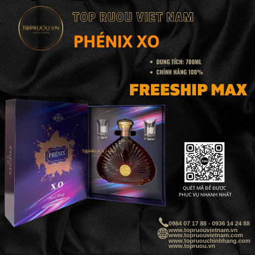 [TopRuouVietNam] Rượu Brandy XO Phenix 700ml [Hàng Thật]