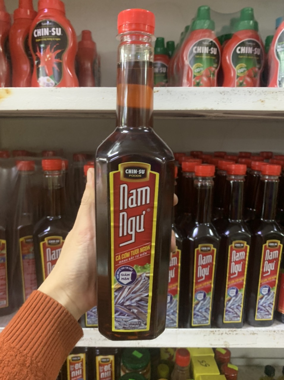 Nước Mắm Chinsu Nam Ngư 750ml & 500ml