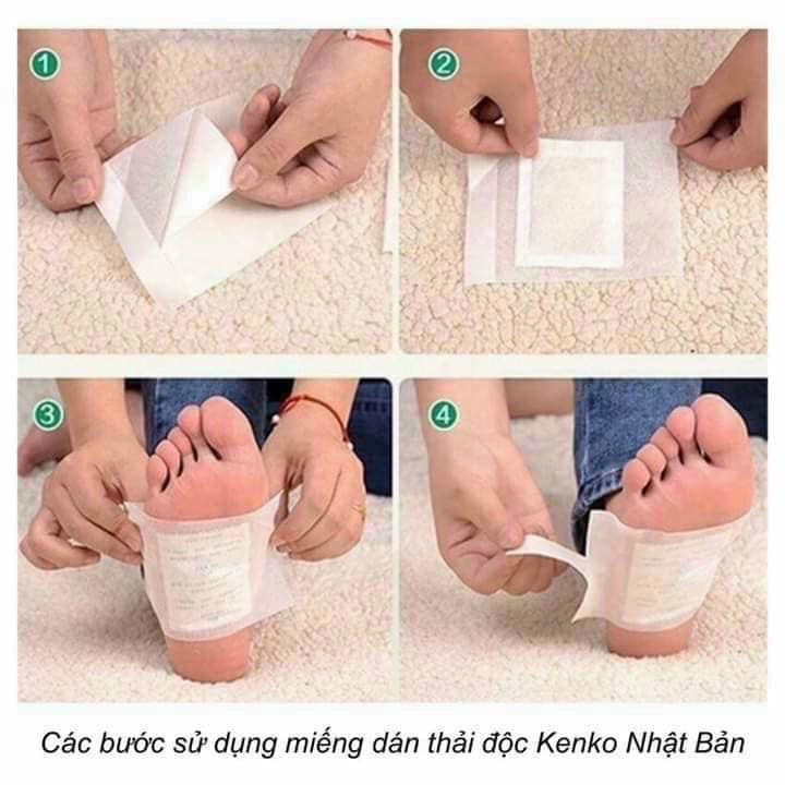 HỘP 30 MIẾNG DÁN THẢI ĐỘC CHÂN NHẬT BẢN To-Plan Kenko