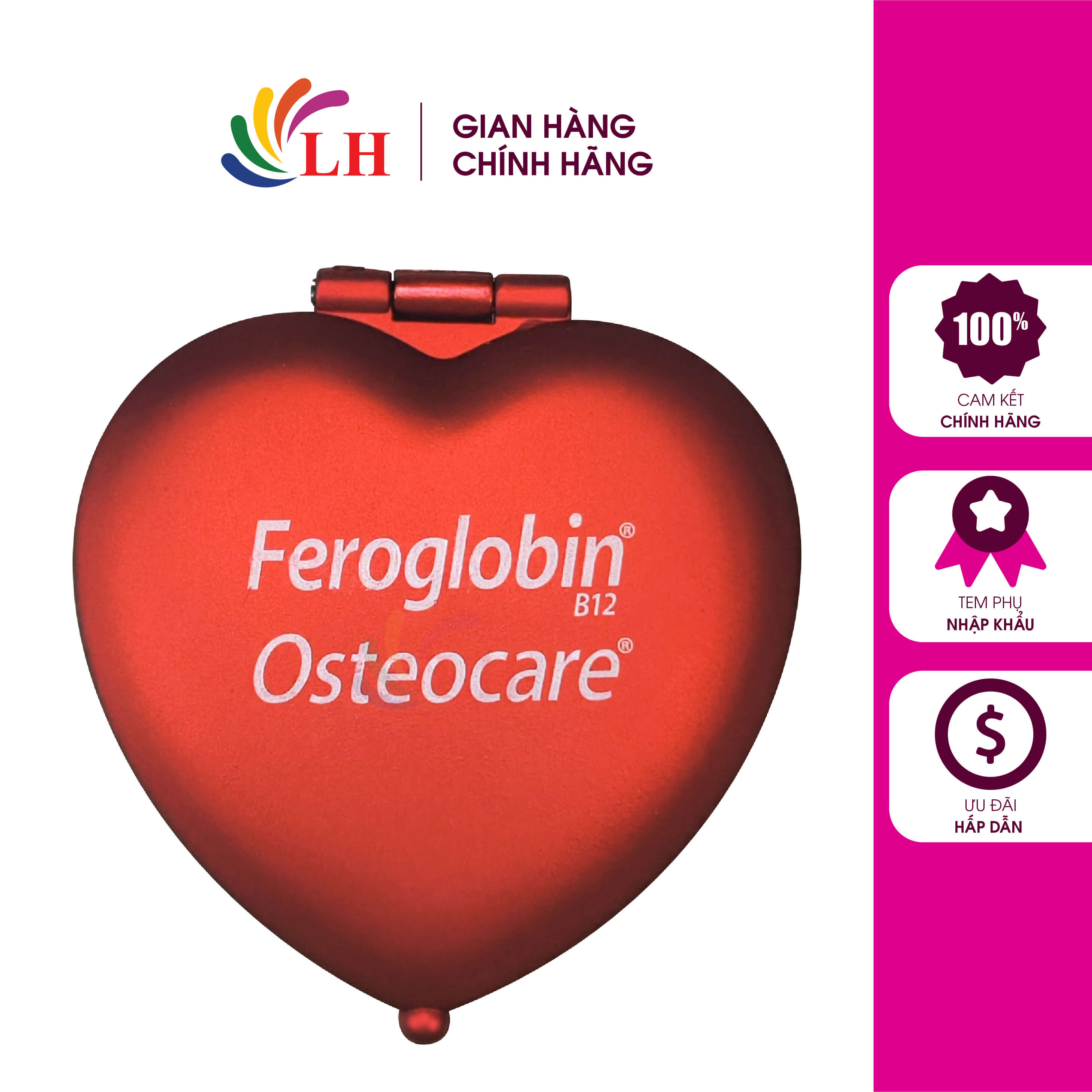 Gương gập mini Vitabiotics