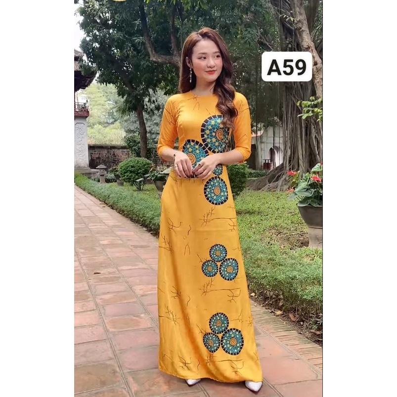 Áo dài in 3d đẹp_Áo Dài Đan Linh