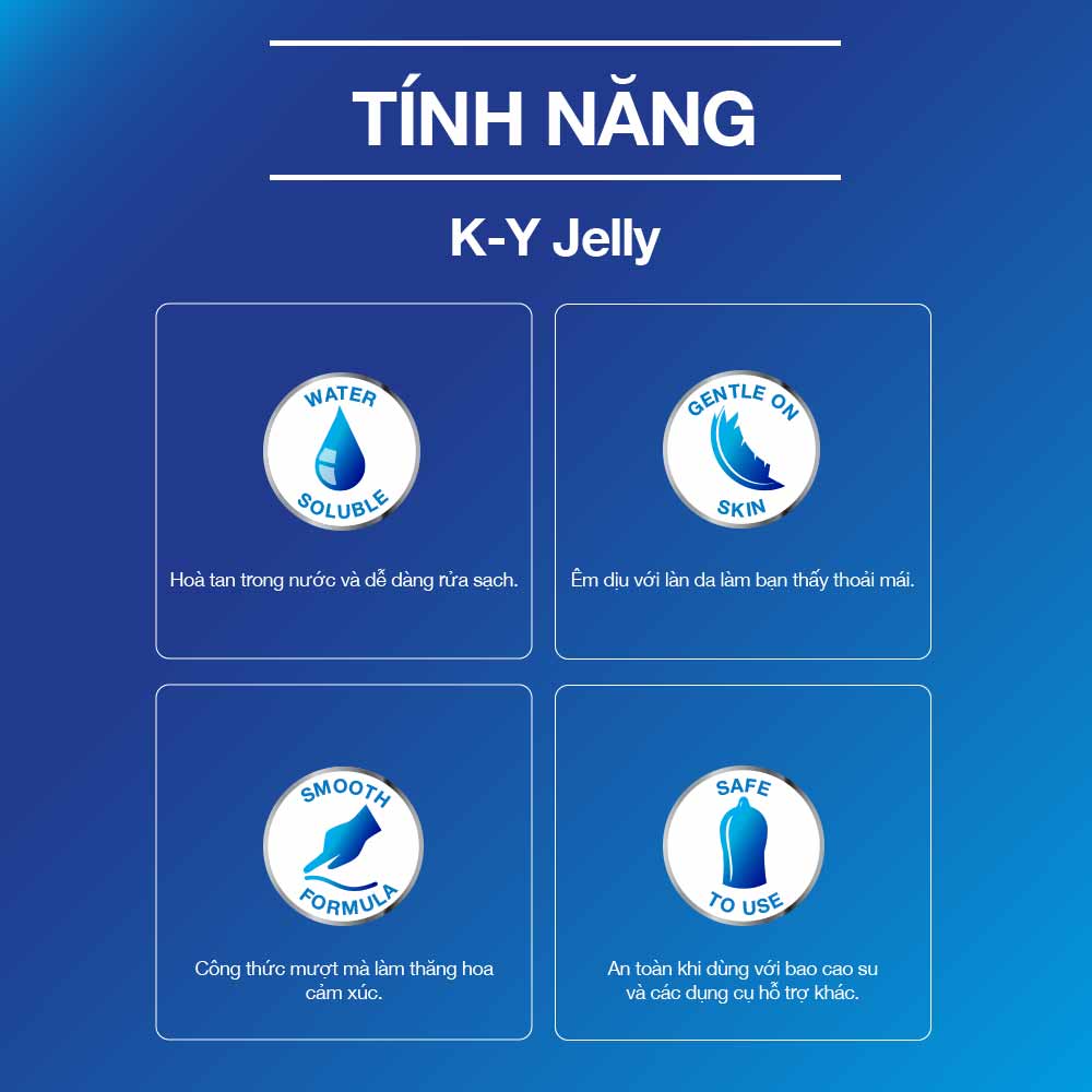 Gel bôi trơn Durex KY Jelly 50g
