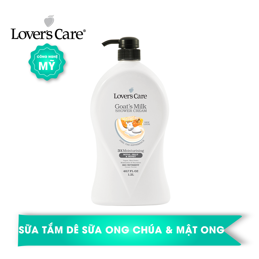 Sữa Tắm Sữa Ong Chúa Và Mật Ong Lover’s Care (1.2L)