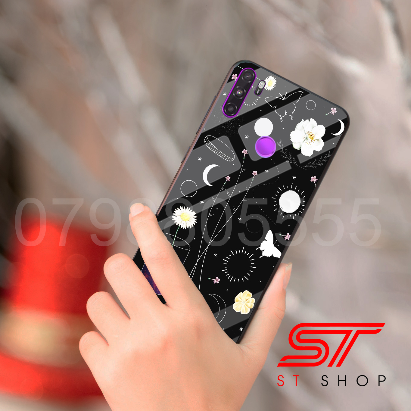 [ 6 Mẫu ] Ốp lưng kính cực đẹp dành cho Vsmart Active 3