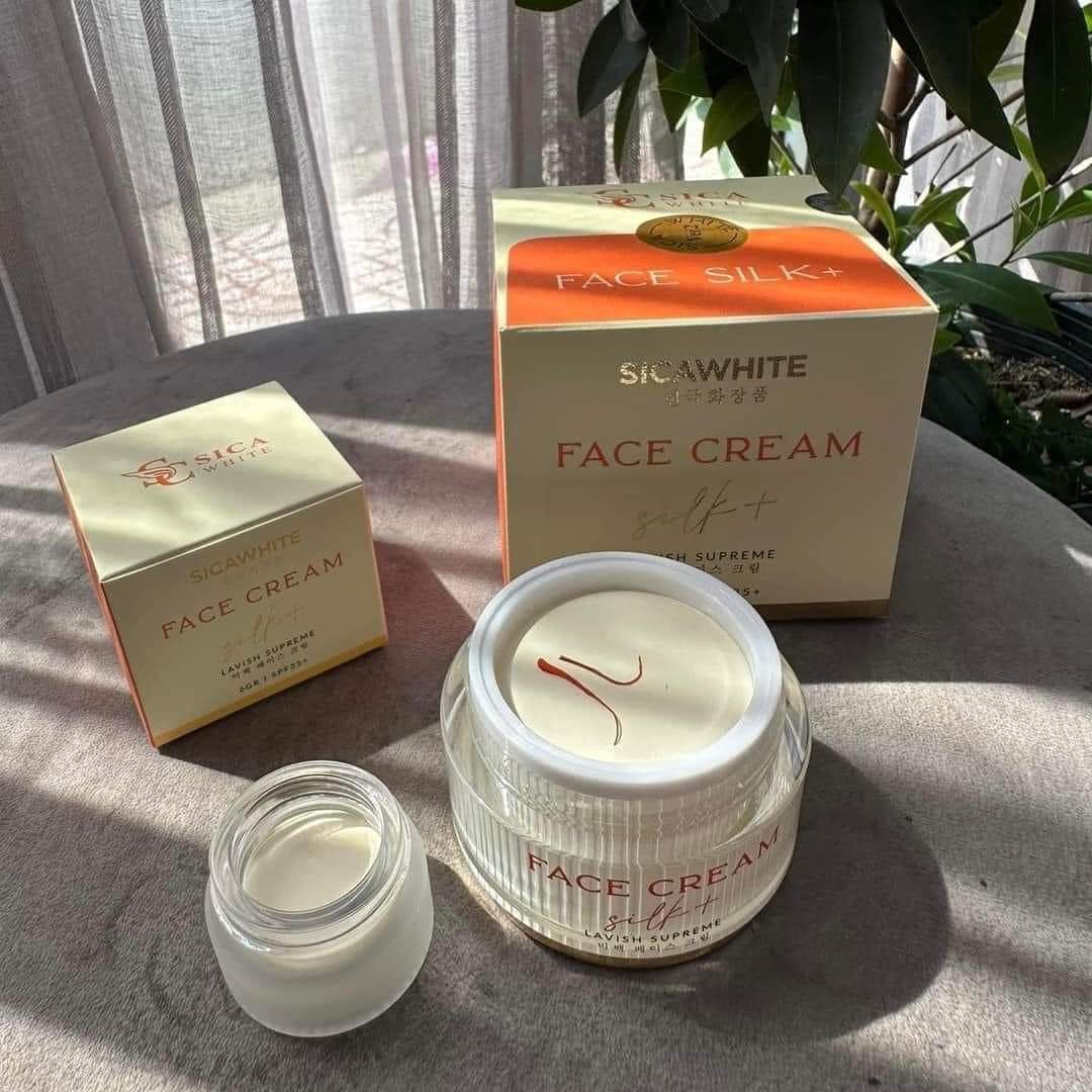 Kem Face Lụa Sica White, Kem Face Silk Dưỡng Trắng Da Đa Chức Năng
