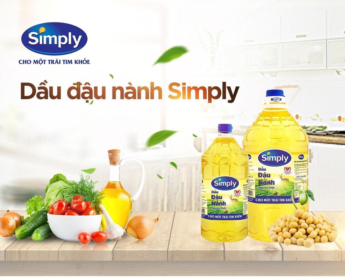 Dầu ăn đậu nành Simply 5L