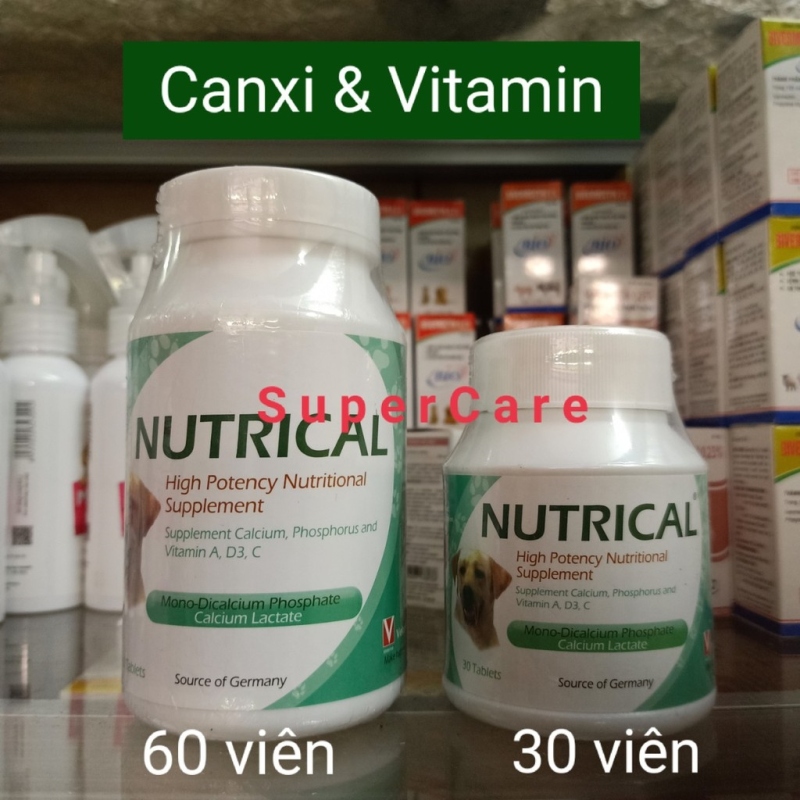 ✼♙ cocosho shop Nutrical -Viên Canxi  Vitamin - Đặc Biệt Cho Chó Con  Mèo Con Xương Khoẻ  Ăn Ngon Miệng