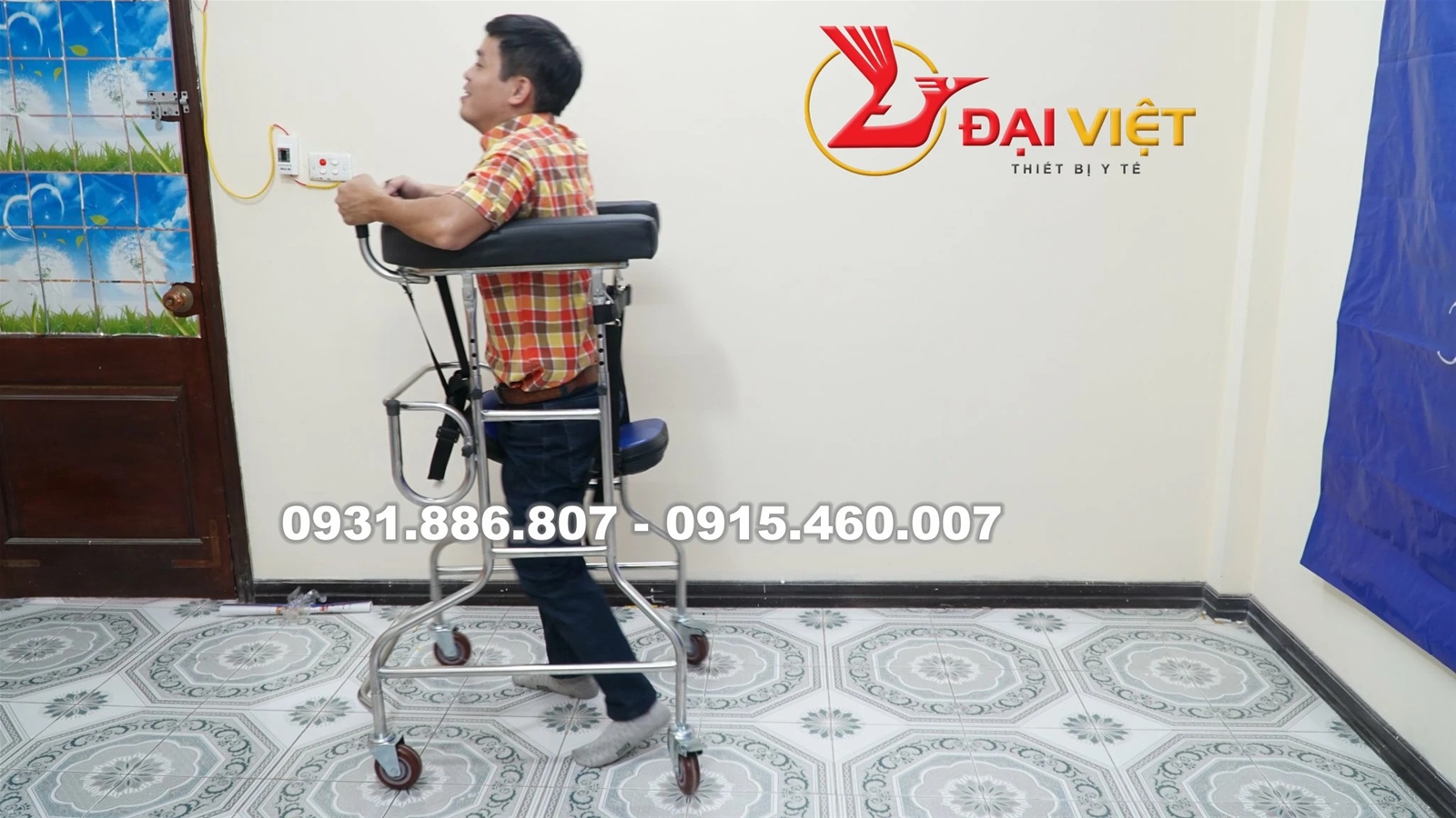 [HCM]Khung tập đi cho người tai biến