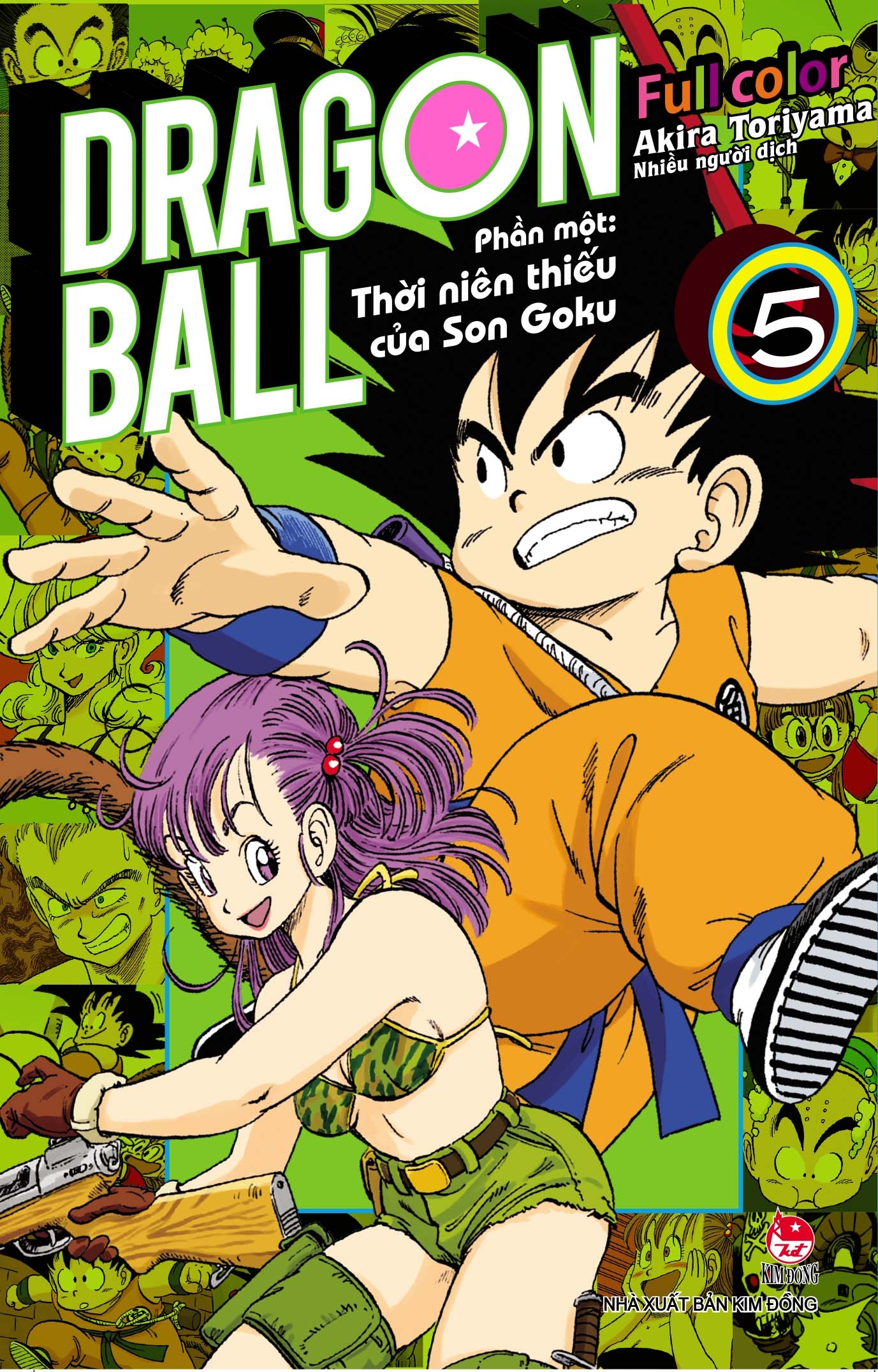 Fahasa - Dragon Ball Full Color - Phần Một: Thời Niên Thiếu Của Son Goku - Tập 5