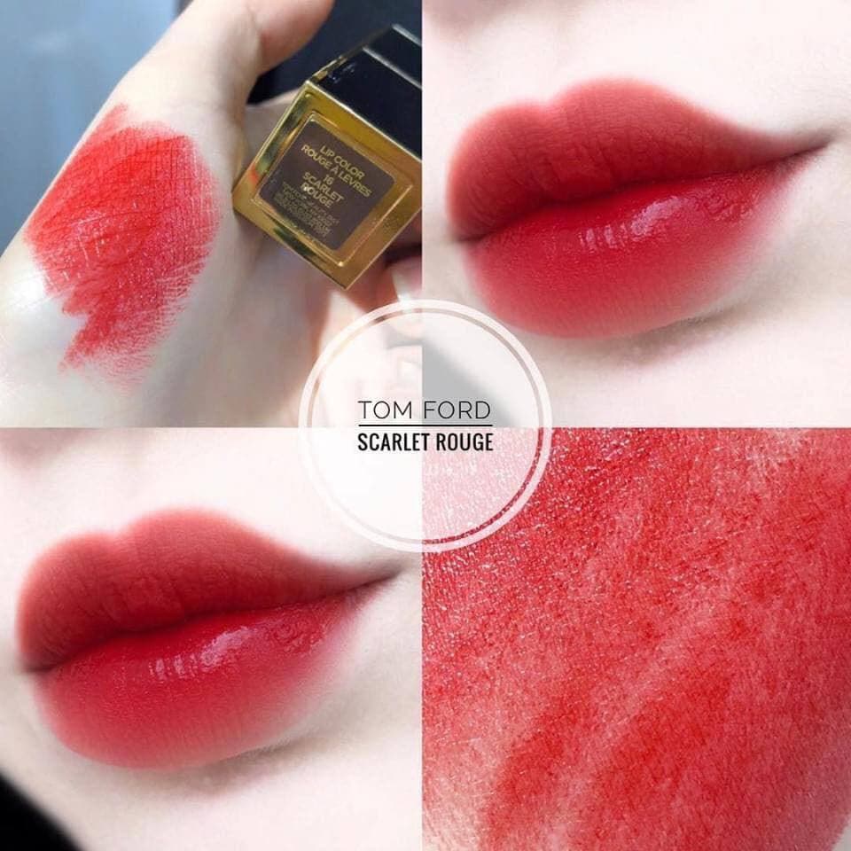 Son Tomford mini 1gr #16 Scarlet Rouge #fullbox