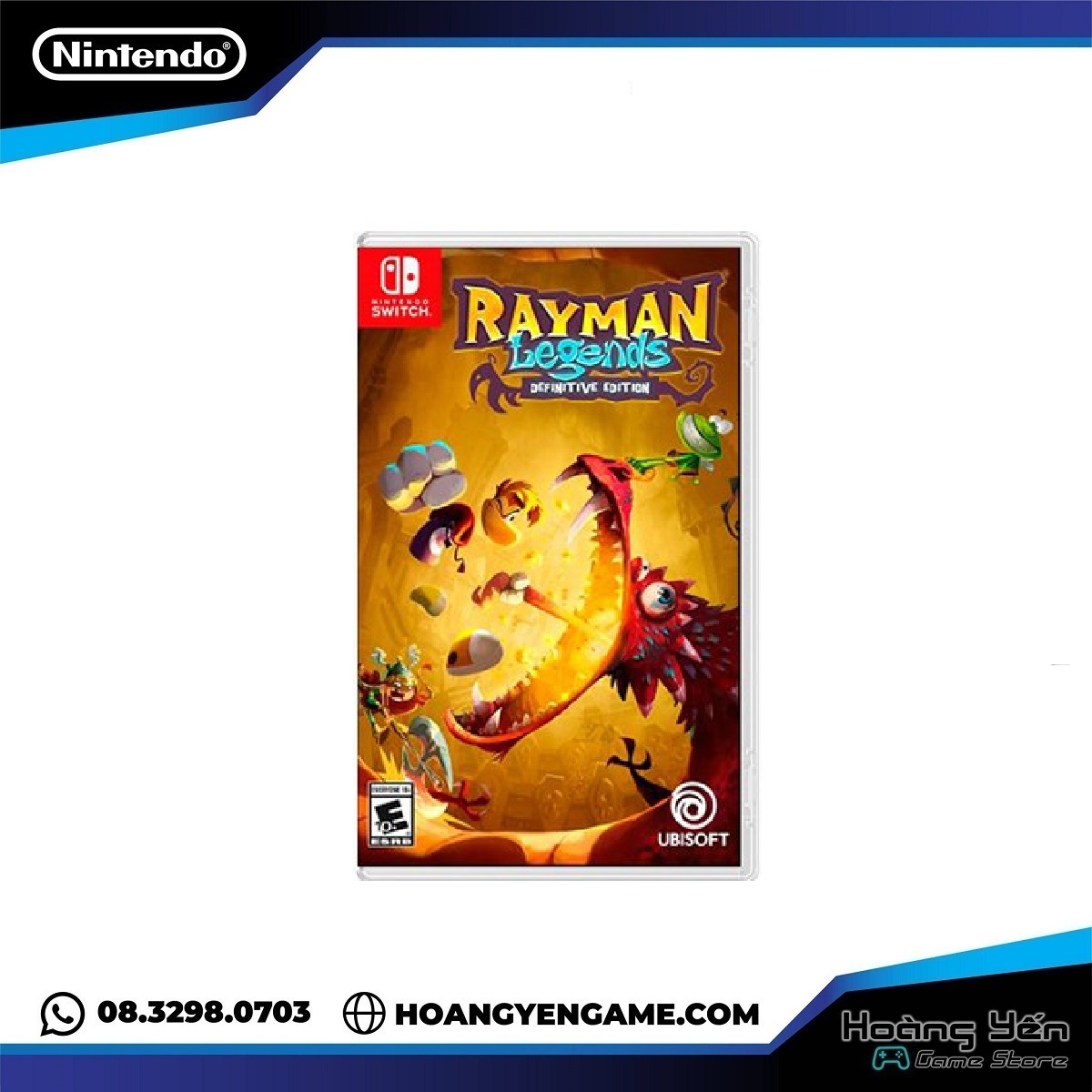 Thẻ game Rayman Legends Nintendo Swicth