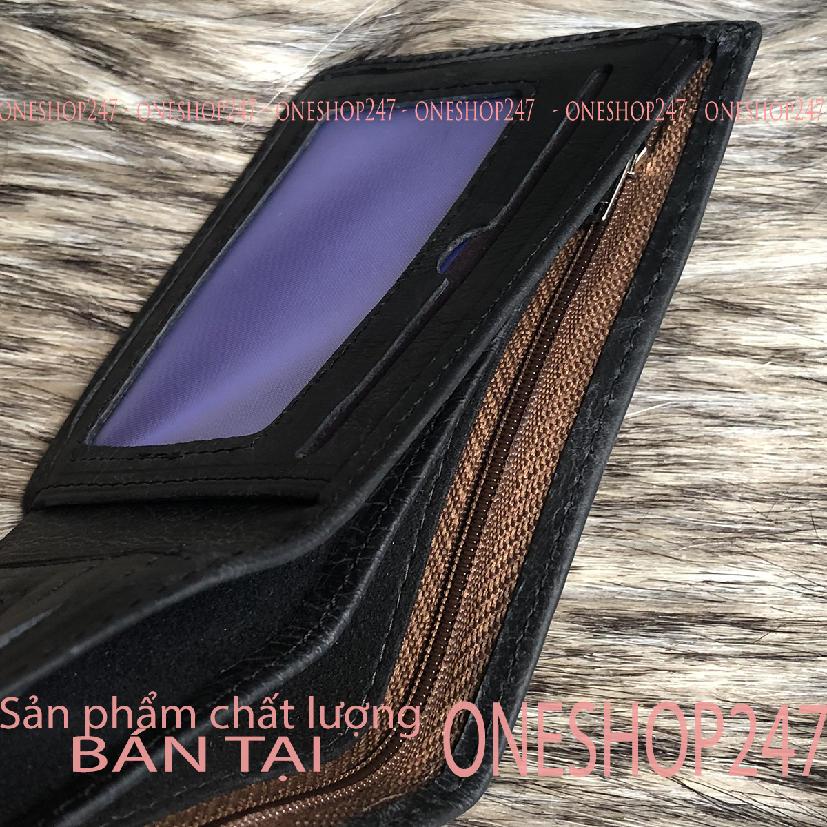Ví bóp da bò nam - CAM KẾT da bò THẬT 100%