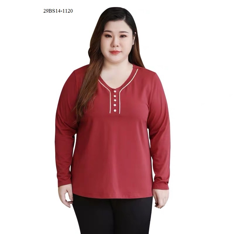 ÁO KIỂU TRUNG NIÊN TAY DÀI BIG SIZE