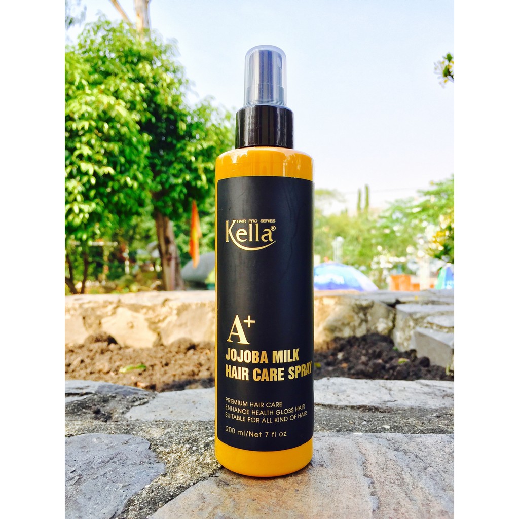 Sữa dưỡng tóc cao cấp Kella Jojoba Milk A+ 200ml - Hàng Công Ty