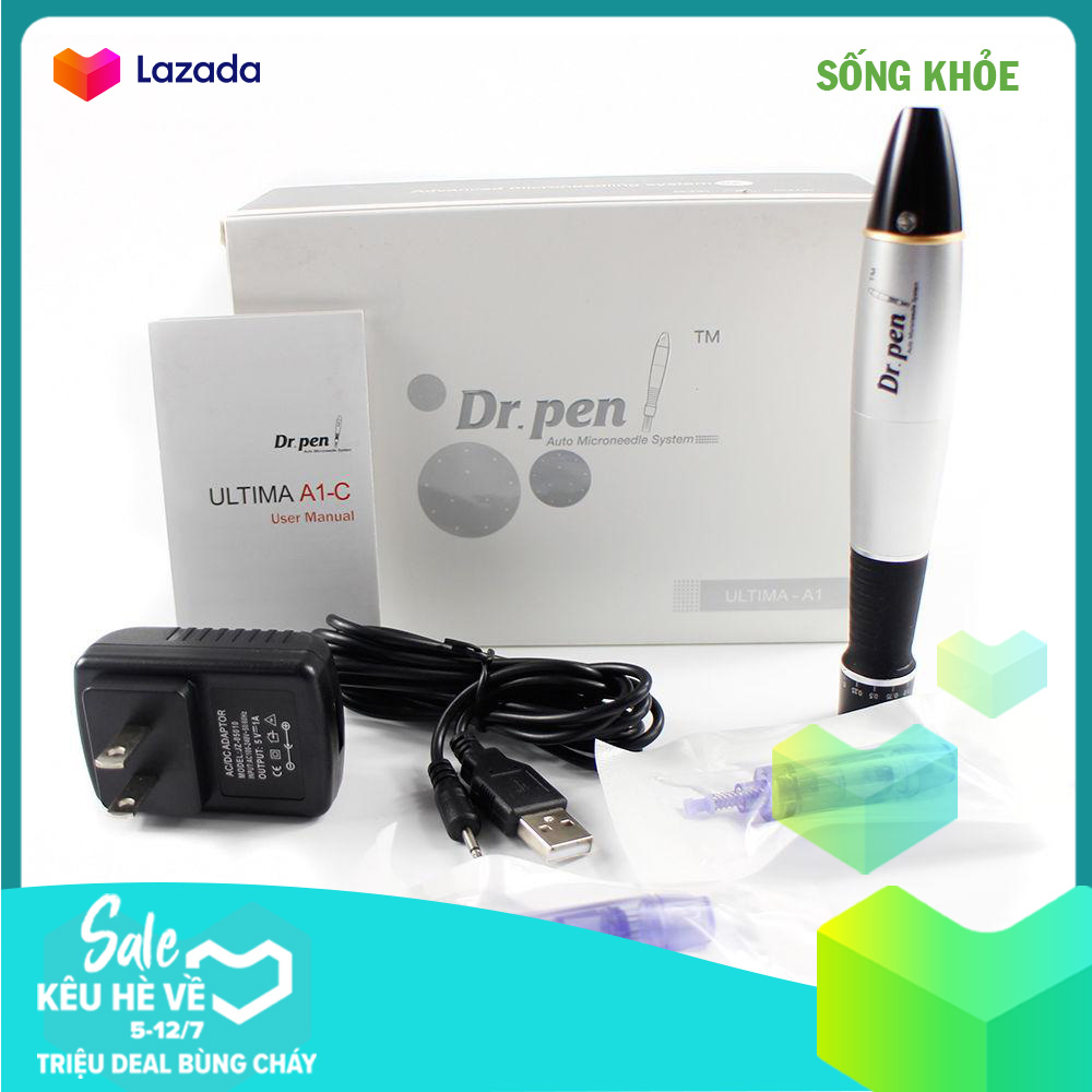Máy lăn kim phi kim Dr Pen A1 W, có tích điện (có pin)