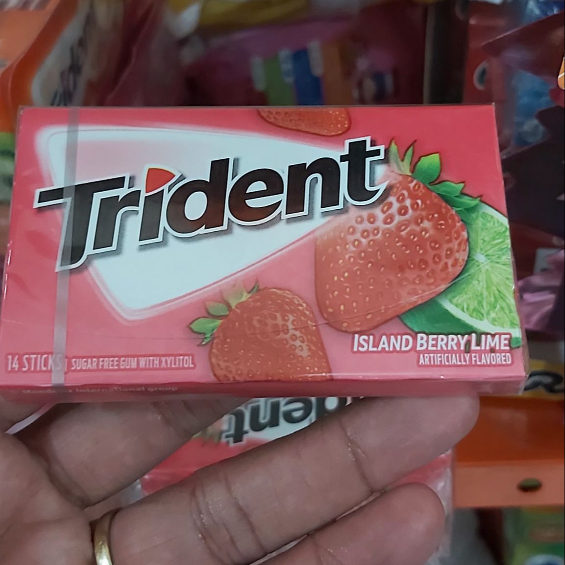 [Vĩ 14 tép] Kẹo singum Trident nhập khẩu Mỹ - Date tháng 3/2023