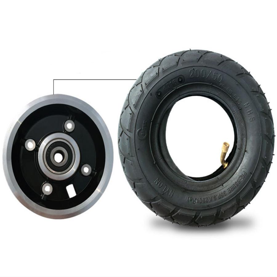 COMBO SĂM + LỐP BÁNH XE SCOOTER 8 INCH