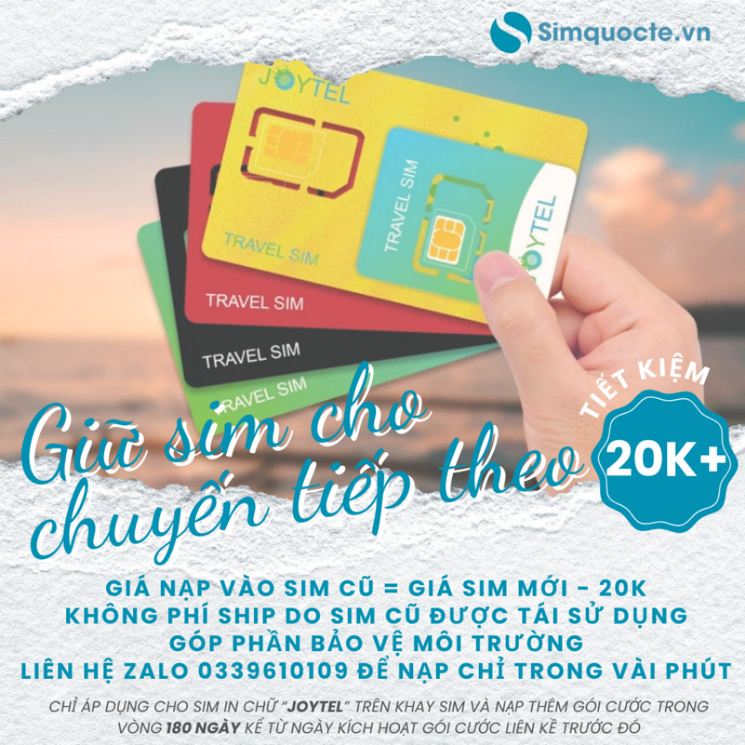 [GÓI CAO CẤP] SIM DU LỊCH HÀN QUỐC INTERNET TỐC ĐỘ CAO KHÔNG GIỚI HẠN TÙY CHỌN 16-30 NGÀY