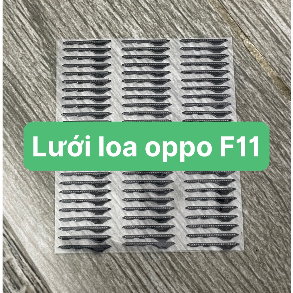 Màng loa-lưới loa zin mới điện thoại oppo f11/ a5s / f9 / a12 / a7 / realme 5 pro