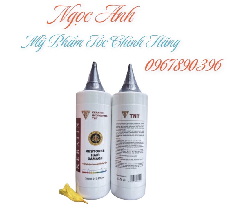 Hấp Thủy Phân Siêu Phục Hồi Tóc Keratin TNT 380ML