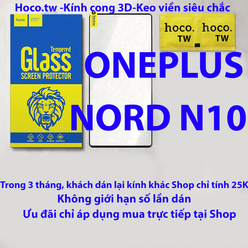 Kính cường lực hoco.tw cho oneplus/one plus 7t/7t pro/8t/7 pro/8 pro/8/9/9rt/9rt/9r/9 pro/10 pro/10t pro/11/nord n10